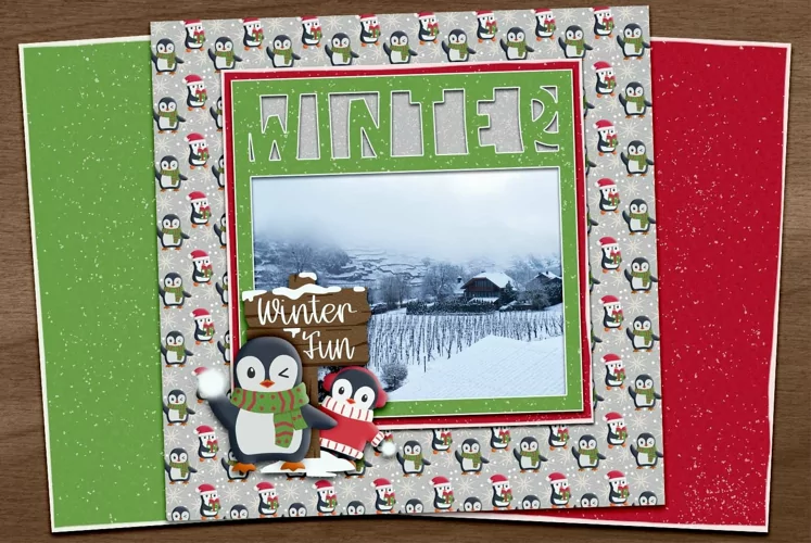 Seasonal Frames for Card Making and Scrapbooking