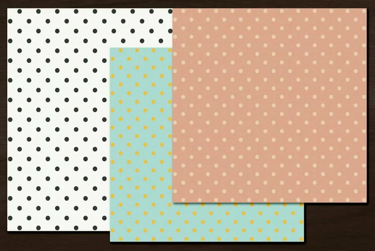 Dotted Pattern 2 For Scrapbooking and More