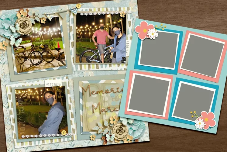 Off Canter Digital Scrapbooking Template