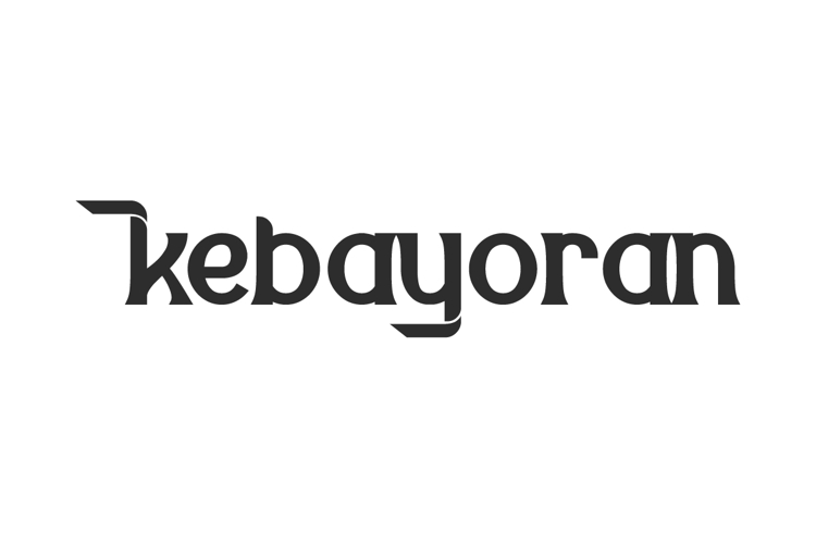 Kebayoran Font