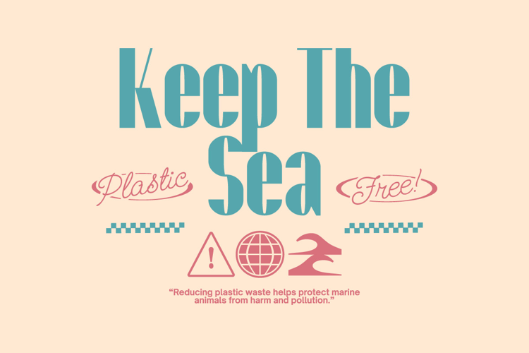 Keep Marine Environment T-shirt Design