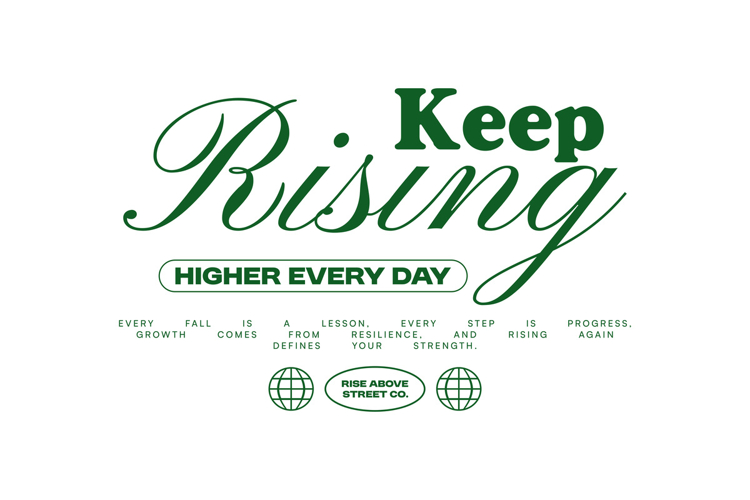 Minimal Typography Streetwear | Motivational Quotes