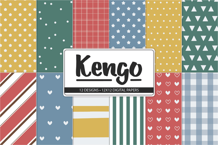 Scrapbook Paper Collection, 12x12 Backgrounds