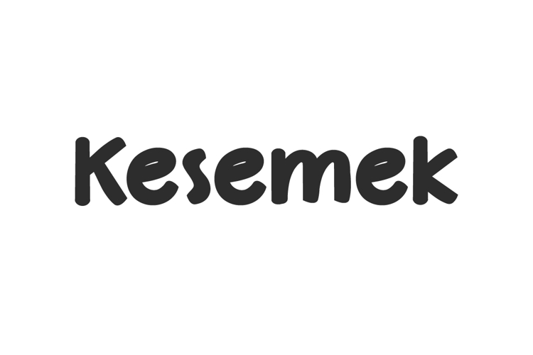 Kesemek Font