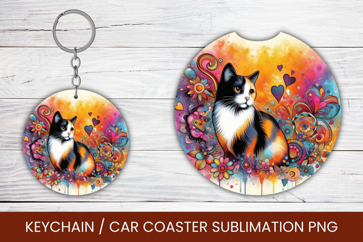 Cat Watercolor Image 3