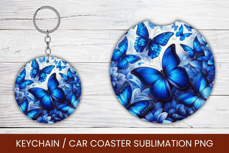 Blue Car Clipart Image 4