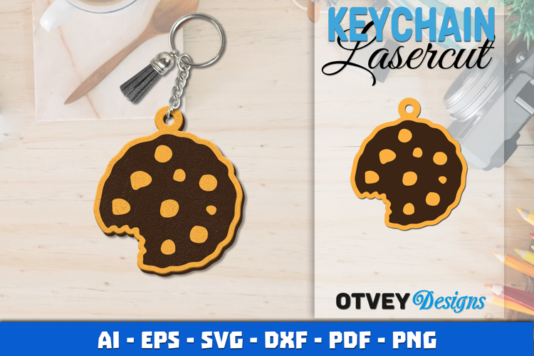 Christmas Keychain Lasercut