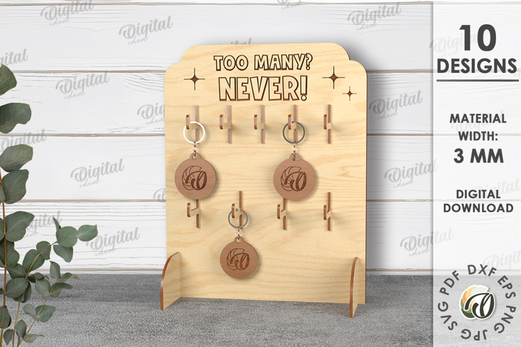 Keychain Holder SVGs Image 9