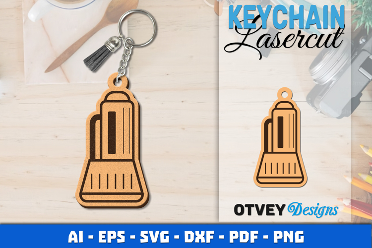 Keychain Diving Lasercut