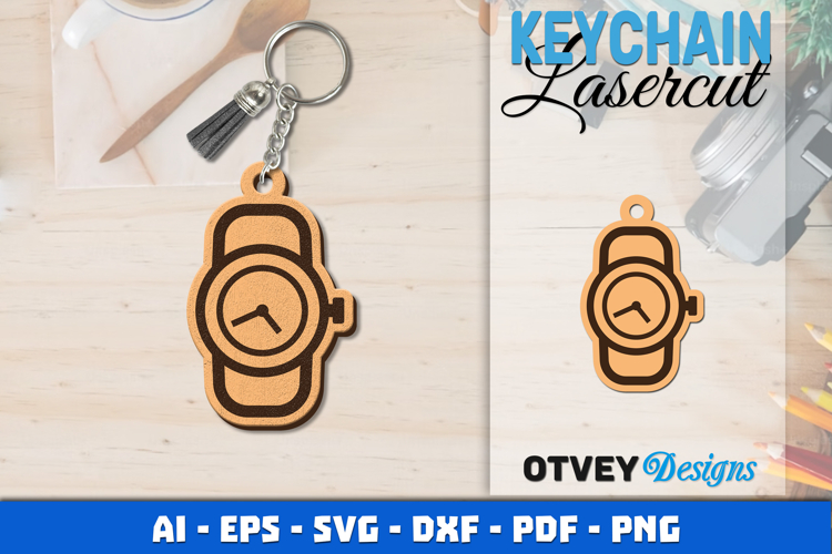 Keychain Diving Lasercut