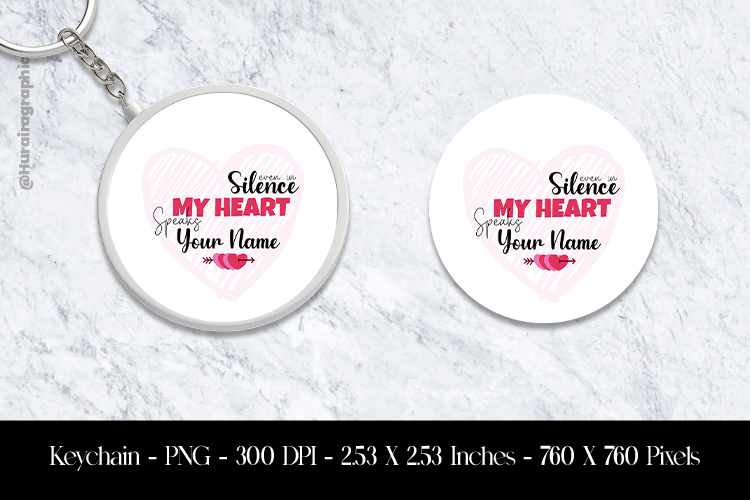 Keychain Sublimation Designs Image 3
