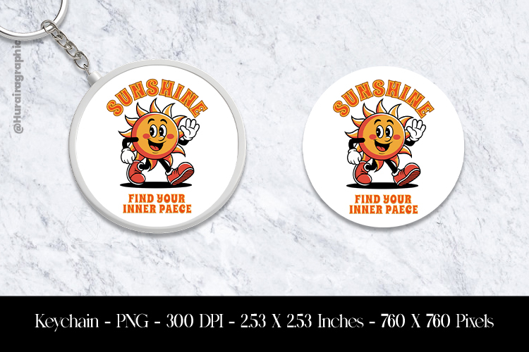 Keychain Sublimation Designs Image 11