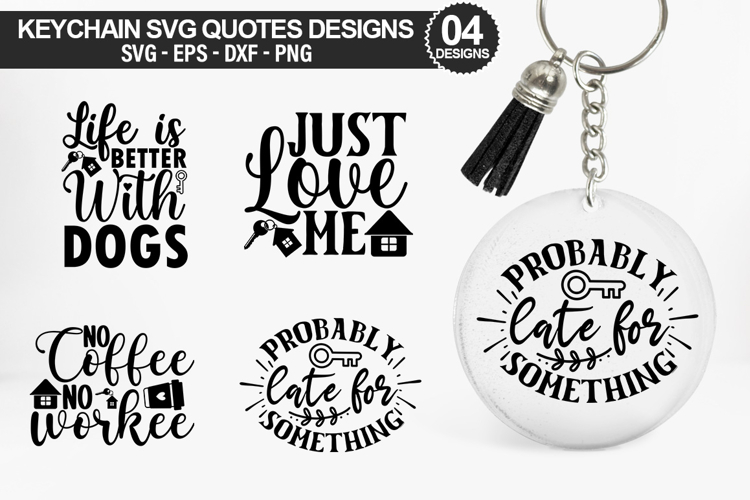 Keychain Template Svg