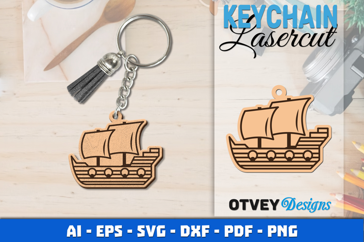 Keychain Transport Lasercut