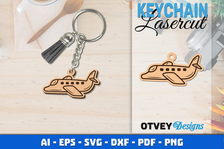 Keychain Transport Lasercut example image 1