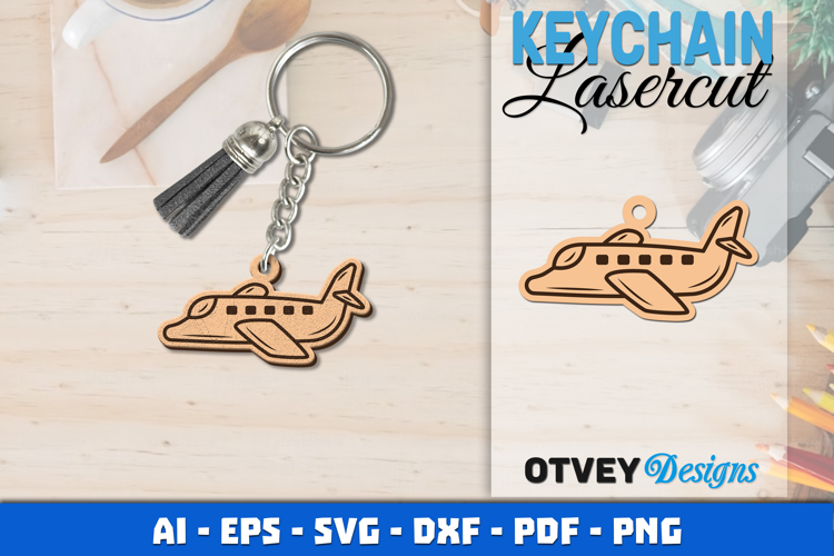 Keychain Transport Lasercut