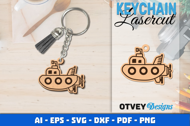 Keychain Transport Lasercut