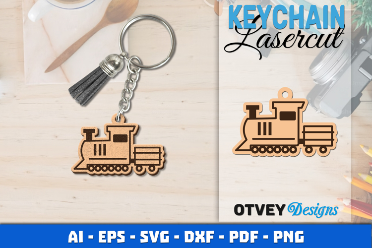 Keychain Transport Lasercut