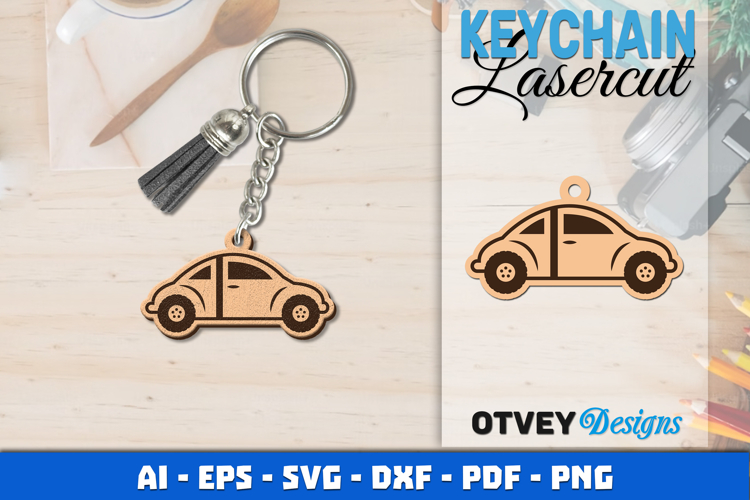 Keychain Transport Lasercut