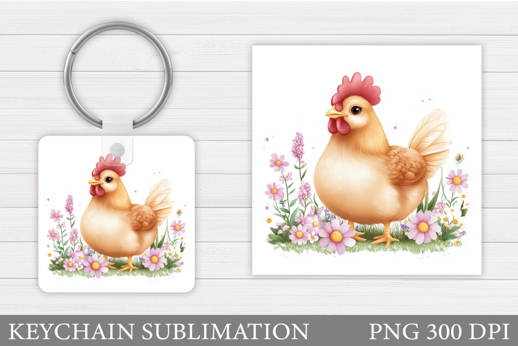 Cute Chicken Clipart Image 3