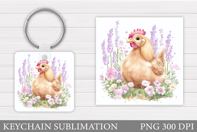 Cute Chicken Clipart Image 24