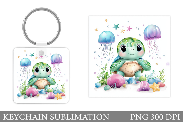 Cute Turtle Clipart Image 23