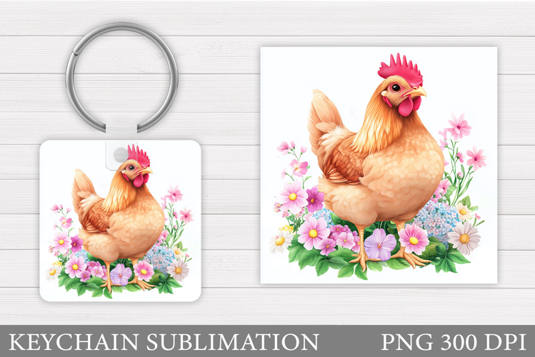 Cute Chicken Clipart Image 22