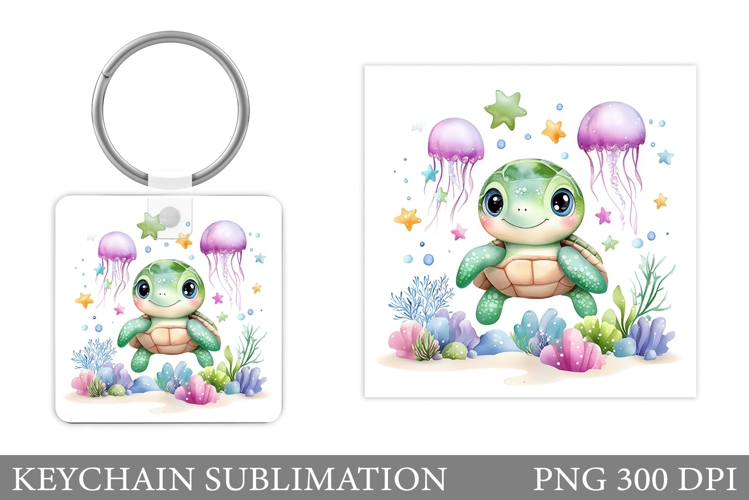 Cute Turtle Clipart Image 24