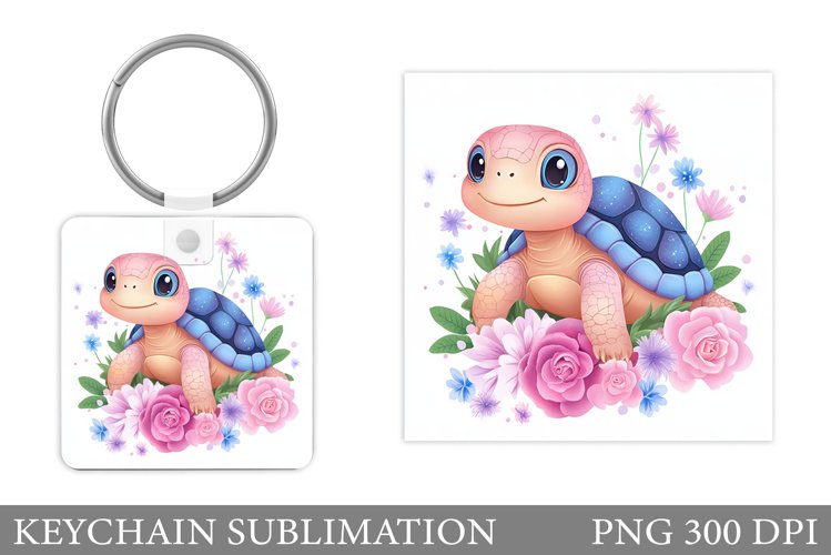Cute Turtle Clipart Image 23