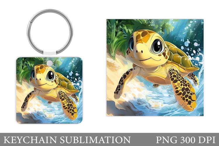 Cute Turtle Clipart Image 14