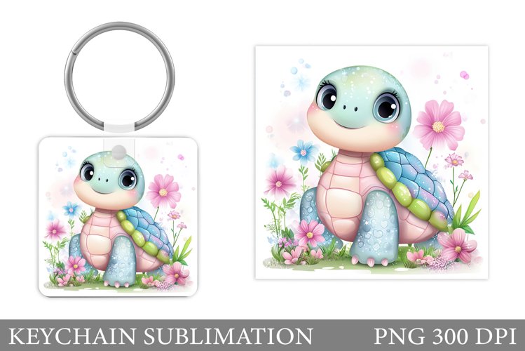 Cute Turtle Clipart Image 19