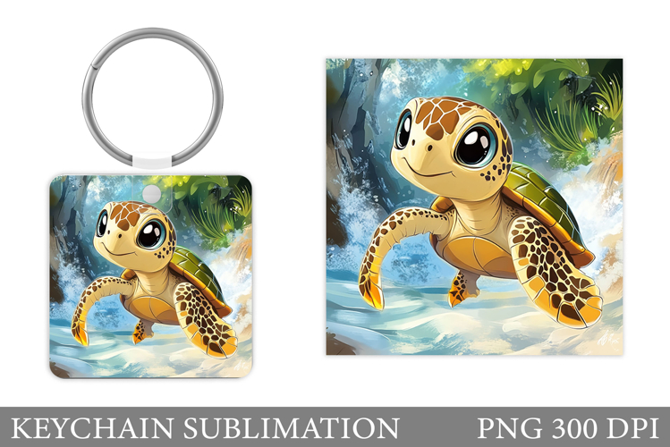 Cute Turtle Clipart Image 20