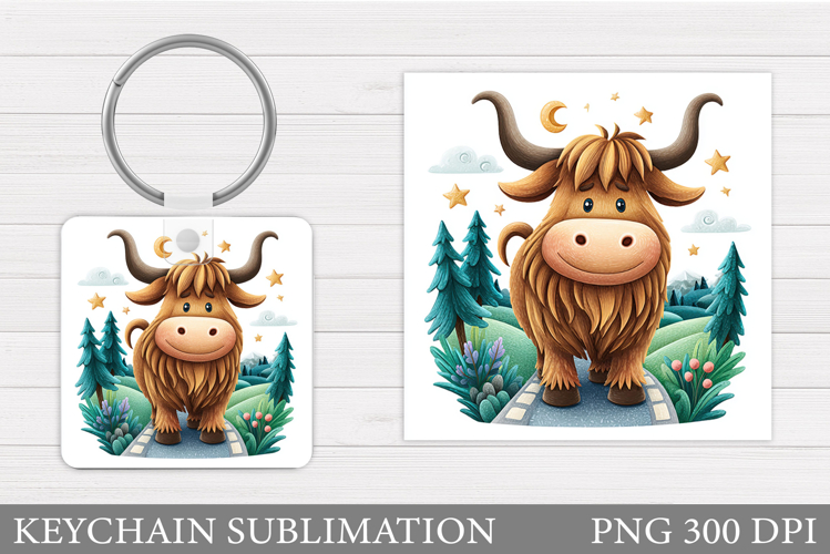 Highland Cow Clipart Image 10