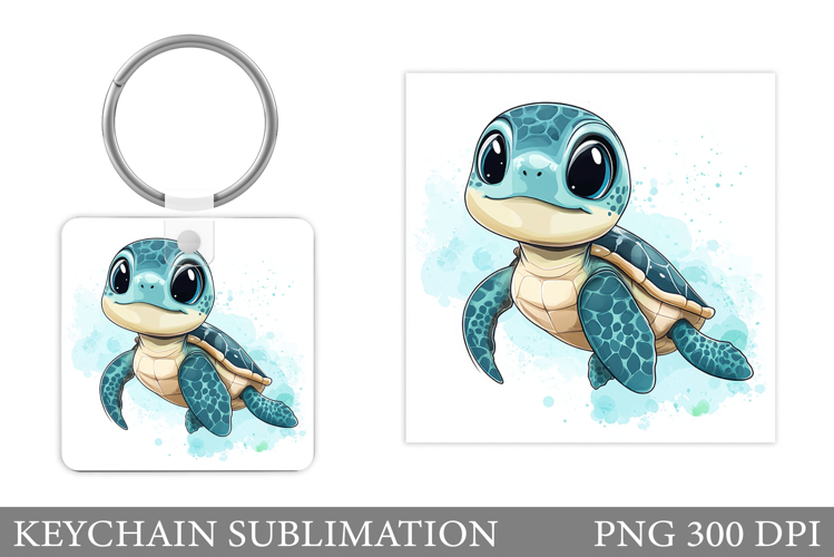Cute Turtle Clipart Image 15