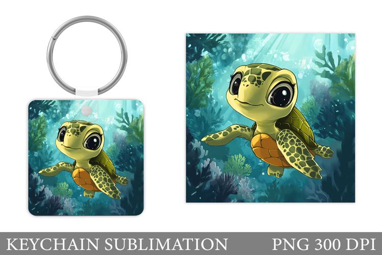 Cute Turtle Clipart Image 13
