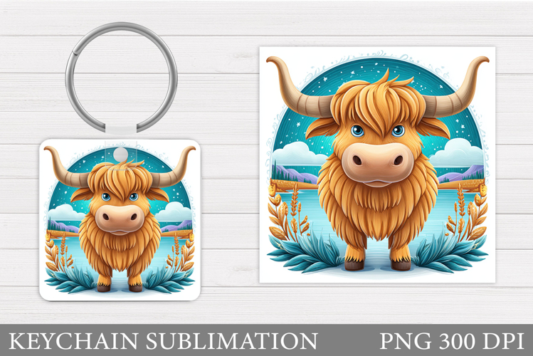 Highland Cow Clipart Image 8