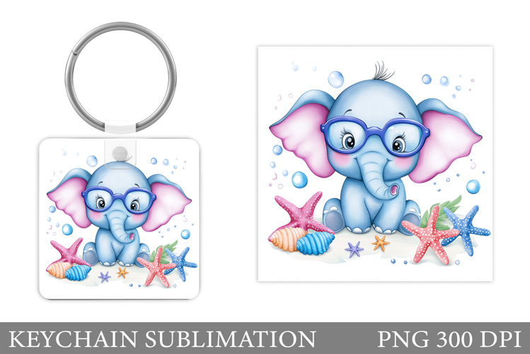 Cute Elephant Clipart Image 22