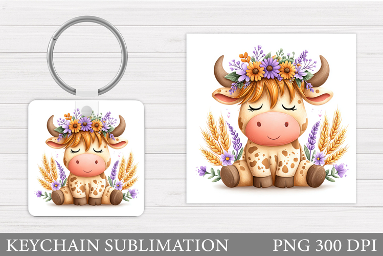 Highland Cow Clipart Image 8
