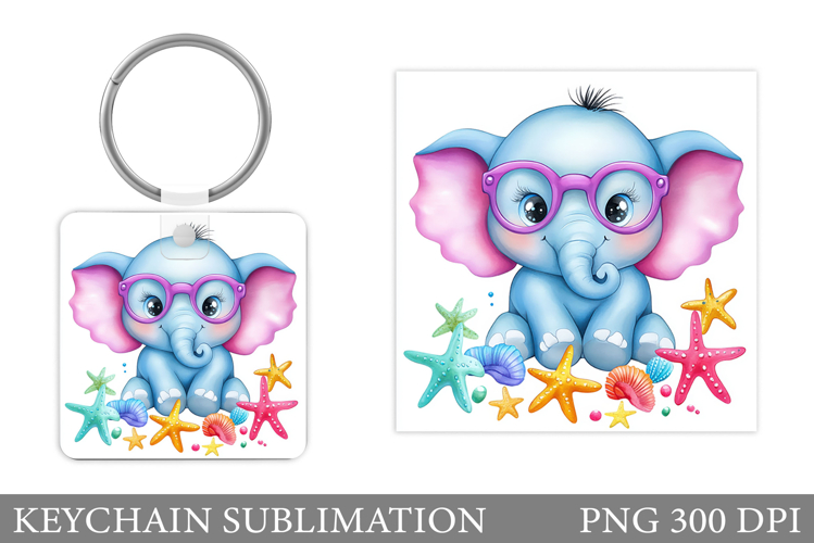 Cute Elephant Clipart Image 21