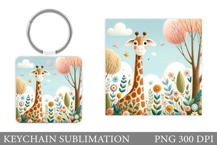Cute Giraffe Clipart Image 11