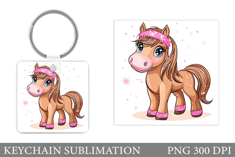 Cute Horse Clipart Image 5
