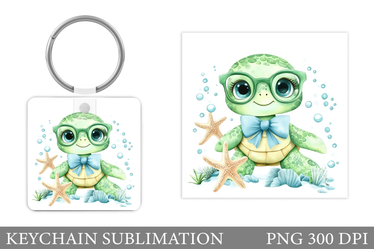 Cute Turtle Clipart Image 6