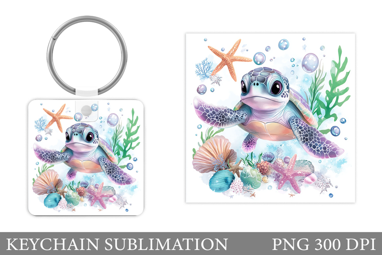 Cute Turtle Clipart Image 12