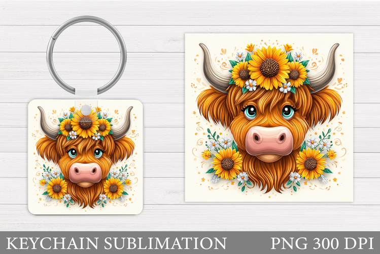 Highland Cow Clipart Image 6