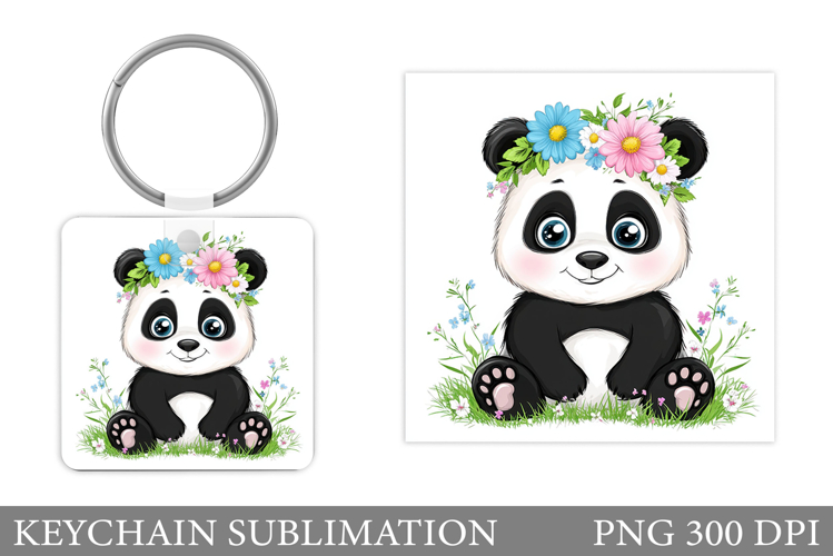 Cute Panda Clipart Image 6