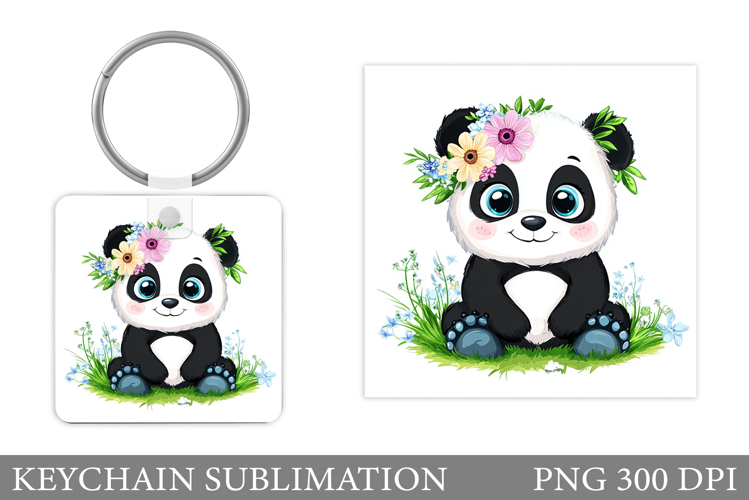 Cute Panda Clipart Image 4