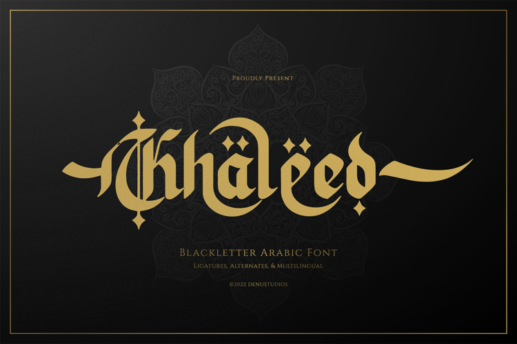 Muslim font Image 3