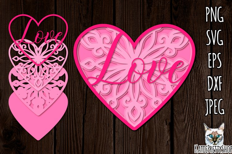 3d Heart Svg Image 24