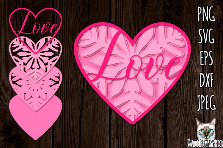 3d Heart Svg Image 22