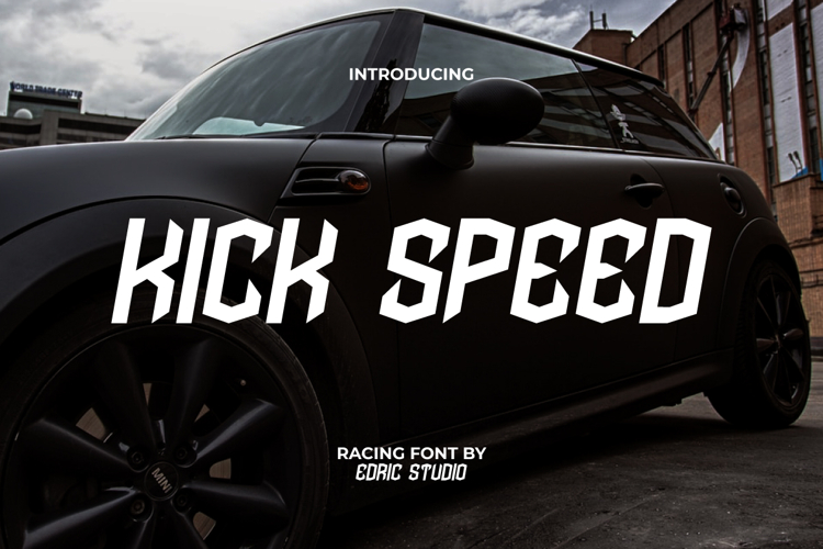 Kick Speed Font